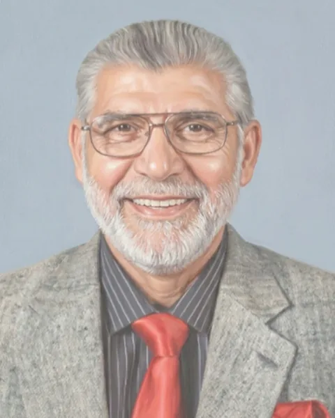 Portrait of Ahmed Daud Janjua
