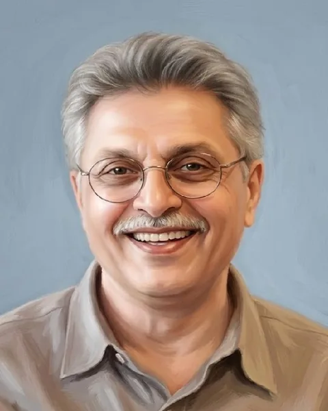 Portrait of Rashad Khan