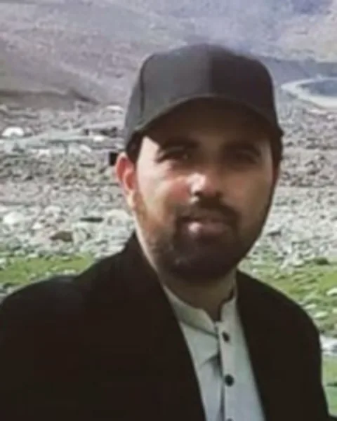 Portrait of Syed Abdul Manan Shah